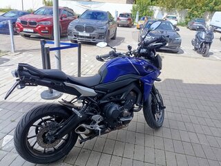 2017 Yamaha MT-09 Tracer (FJ-09), синий, 965000 рублей, вид 4
