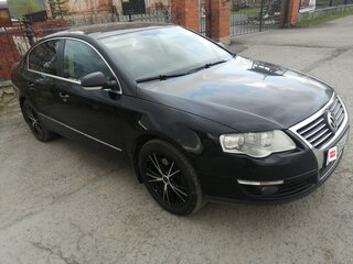 2008 Volkswagen Passat B6, чёрный, 750000 рублей, вид 1