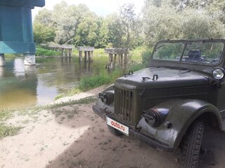 1964 ГАЗ 69, зелёный, 350000 рублей, вид 4