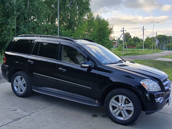2007 Mercedes-Benz GL-Класс 450 I (X164), чёрный, 1500000 рублей - вид 6