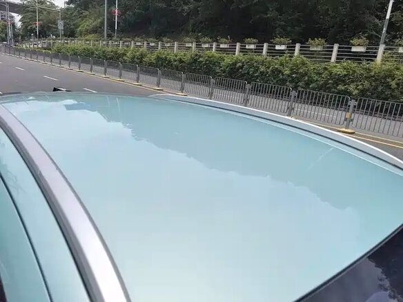 2023 Geely Geometry E 33.5 kWh, голубой - вид 14