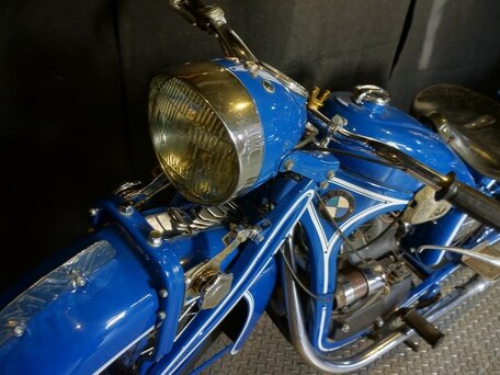 1934 BMW R 4, синий, 1500000 рублей, вид 4