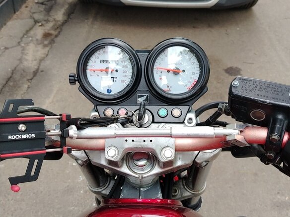 1999 Honda CB 650F, пурпурный, 350000 рублей - вид 10