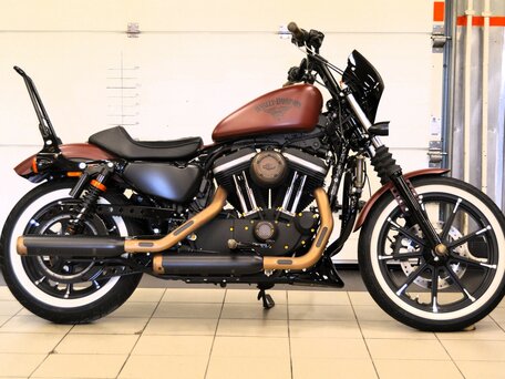 2017 Harley-Davidson Sportster 883, коричневый, 1450000 рублей, вид 1