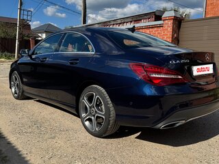 2017 Mercedes-Benz CLA 200 I (C117, X117) Рестайлинг, синий, 1710000 рублей, вид 5