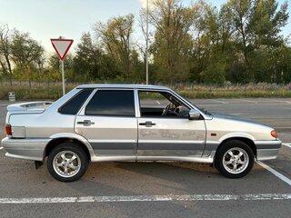 2007 Lada (ВАЗ) 2115, серебристый, 130000 рублей, вид 4
