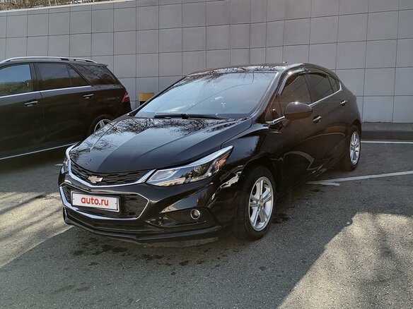 2018 Chevrolet Cruze II, чёрный, 1600000 рублей