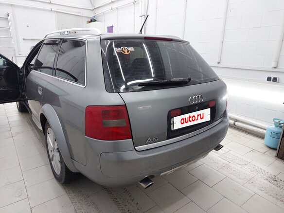 2002 Audi A6 allroad I (C5), серебристый, 550000 рублей - вид 4
