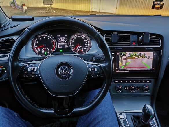 2015 Volkswagen Golf TGI BlueMotion VII, чёрный, 1680000 рублей - вид 10