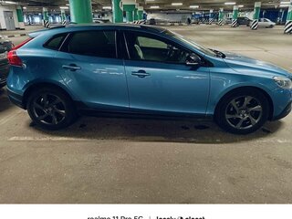 2014 Volvo V40 Cross Country I, голубой, 1250000 рублей, вид 5