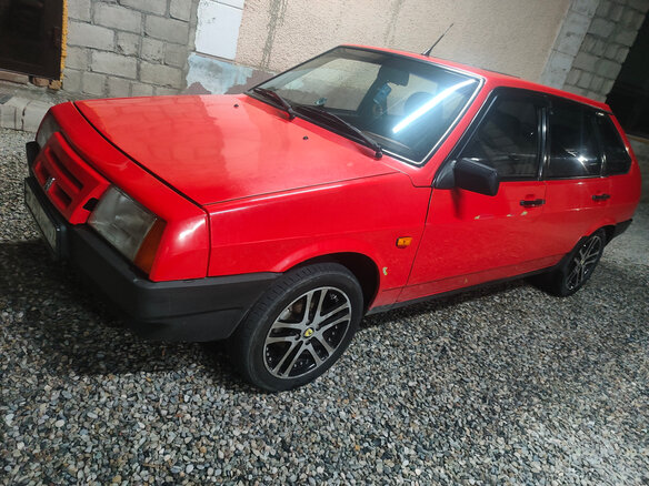 1992 Lada (ВАЗ) 2109, красный, 170000 рублей - вид 1