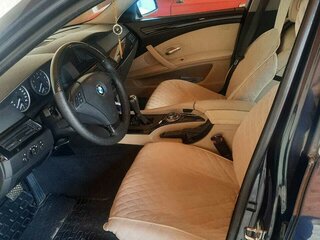 2006 BMW 5 серии 525i V (E60/E61), синий, 1100000 рублей, вид 4