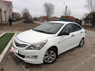 2016 Hyundai Solaris I Рестайлинг, белый, 530000 рублей, вид 1