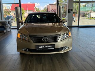2013 Toyota Camry VII (XV50), бежевый, 1695000 рублей, вид 2