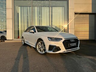 2020 Audi A4 45 TFSI V (B9) Рестайлинг, белый, 3900000 рублей, вид 1