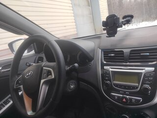 2013 Hyundai Solaris I, красный, 950000 рублей, вид 5