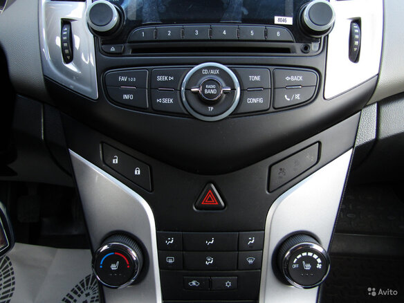2012 Chevrolet Cruze I Рестайлинг, серый, 720000 рублей - вид 9