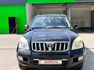 2008 Toyota Land Cruiser Prado 5-speed 120 Series Рестайлинг, чёрный, 2230000 рублей, вид 1