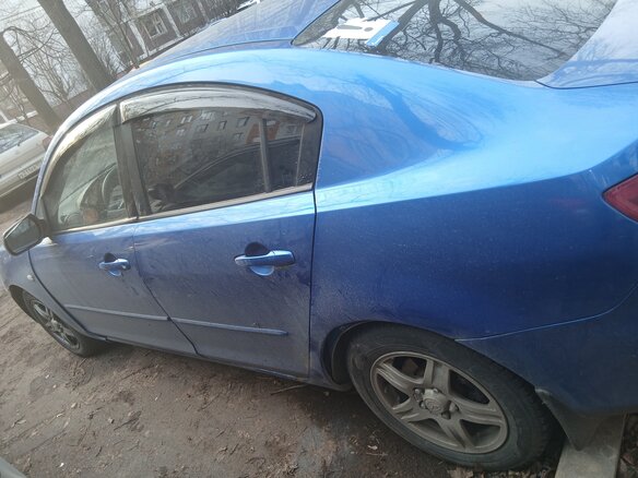 2004 Mazda 3 I (BK), синий, 350000 рублей - вид 7