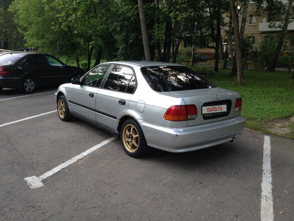 1999 Honda Civic VI, серебристый - вид 4