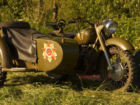 1973 Днепр МВ-750, зелёный, 250000 рублей, вид 2