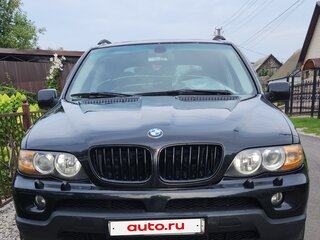 2004 BMW X5 3.0i I (E53) Рестайлинг, чёрный, 1000000 рублей, вид 2