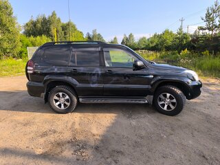 2004 Toyota Land Cruiser Prado 4-speed 120 Series, чёрный, 1800000 рублей, вид 2