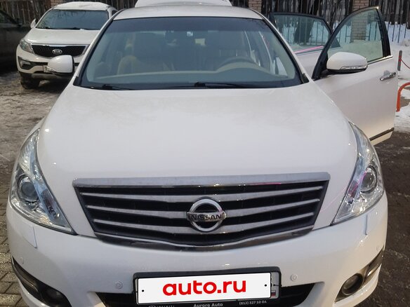 2012 Nissan Teana II (J32) Рестайлинг, белый, 1650000 рублей - вид 2