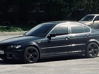 2004 BMW 3 серии 320i IV (E46) Рестайлинг, чёрный, 1000000 рублей, вид 5