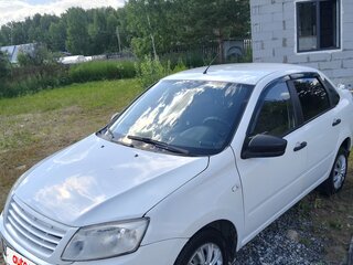 2018 Lada (ВАЗ) Granta I, белый, 430000 рублей, вид 1