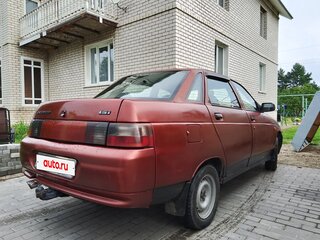 2004 Lada (ВАЗ) 2110, красный, 125000 рублей, вид 3