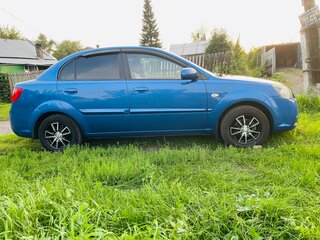 2010 Kia Rio II Рестайлинг, синий, 520000 рублей, вид 3