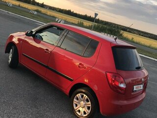 2008 Skoda Fabia II, красный, 360000 рублей, вид 4