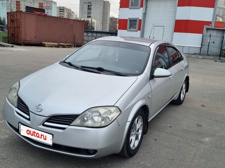 2005 Nissan Primera III (P12), серебристый, 400000 рублей, вид 1