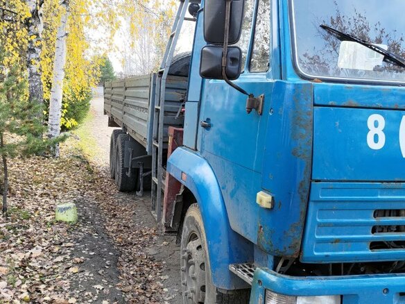 2007 КамАЗ 65117, синий, 3050000 рублей - вид 1