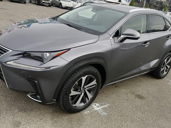 2021 Lexus NX 300 I Рестайлинг, серый, 2900000 рублей - вид 12