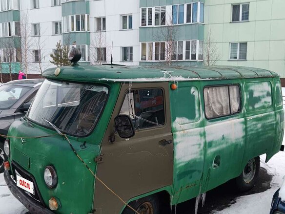 1995 УАЗ 3962, зелёный, 60000 рублей