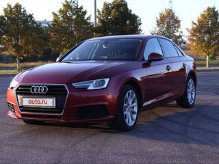2018 Audi A4 V (B9), пурпурный, 2500000 рублей, вид 4