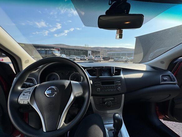 2015 Nissan Sentra VII (B17), красный, 1050000 рублей - вид 14