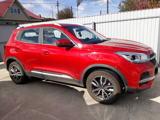 2022 Chery Tiggo 4 I Рестайлинг, красный, 1800000 рублей, вид 2