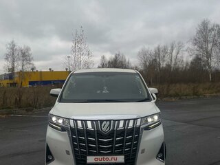 2019 Toyota Alphard III Рестайлинг, белый, 3300000 рублей, вид 1
