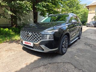 2023 Hyundai Santa Fe IV Рестайлинг, чёрный, 4000000 рублей, вид 2