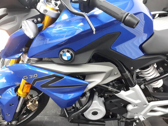 2018 BMW G 310 R, синий - вид 6