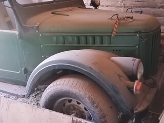 1954 ГАЗ 69, зелёный, 500000 рублей, вид 2