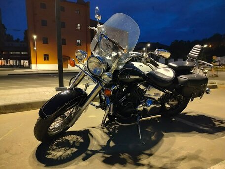 2002 Yamaha XVS400 Drag Star, чёрный, 410000 рублей, вид 2