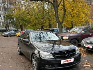 2008 Mercedes-Benz C-Класс 230 III (W204), чёрный, 750000 рублей, вид 2