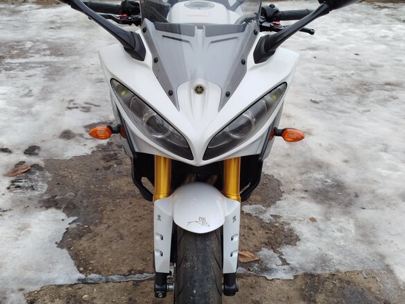 2012 Yamaha FZ8, серебристый, 800000 рублей - вид 5