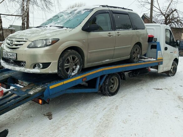 2005 Mazda MPV II (LW) Рестайлинг, золотистый, 600000 рублей - вид 24