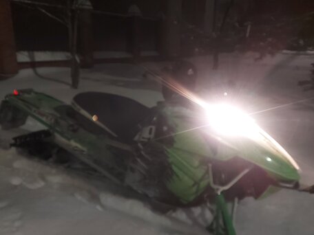 2013 Arctic Cat M-Series, зелёный, 650000 рублей, вид 3