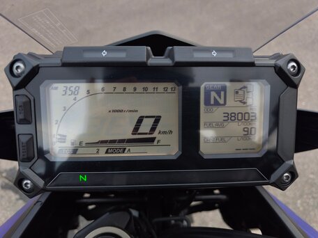 2017 Yamaha MT-09 Tracer (FJ-09), синий, 830000 рублей, вид 5